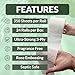 Reli. Bamboo Toilet Paper (24 Jumbo Rolls) | 3 Ply Toilet Paper (350 Sheets/Roll) Bathroom Tissue | Organic Bath Tissue | Bamboo Chemical Free Toilet Tissue Rolls (8400 Sheets Total)
