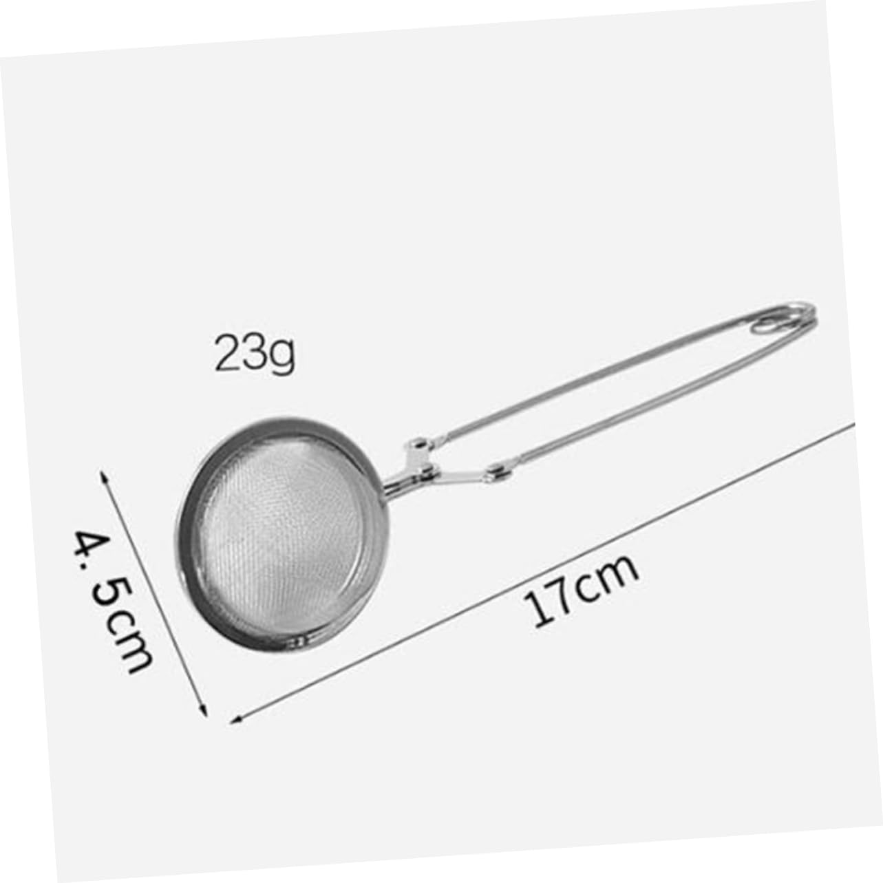 OHPHCALL Long Lasting Stainless Steel Tea Strainer Mesh Tea Strainer Handle for Home