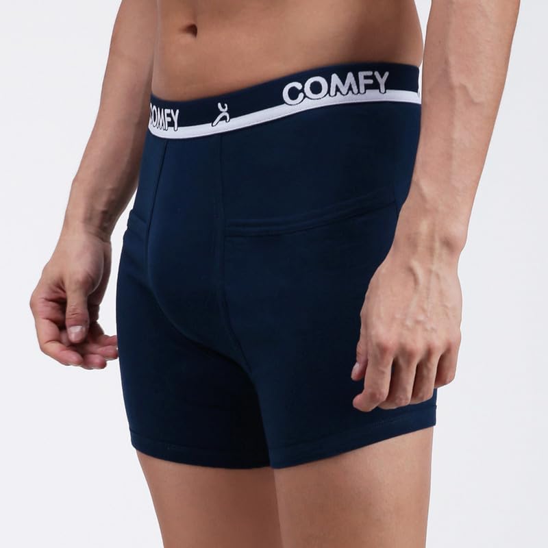 Image of Amul Comfy Men Cotton Solid Combo Pack(Assorted Colours May Vary)