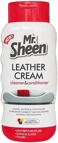 Mr Sheen Leather Cream Cleaner Conditioner 500 ml