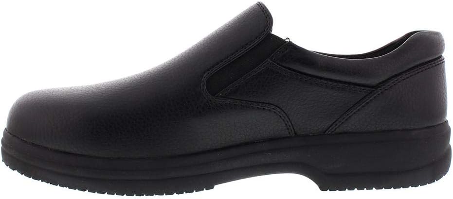 Deer Stags mens Manager loafers shoes, Black, 11.5 Wide US
