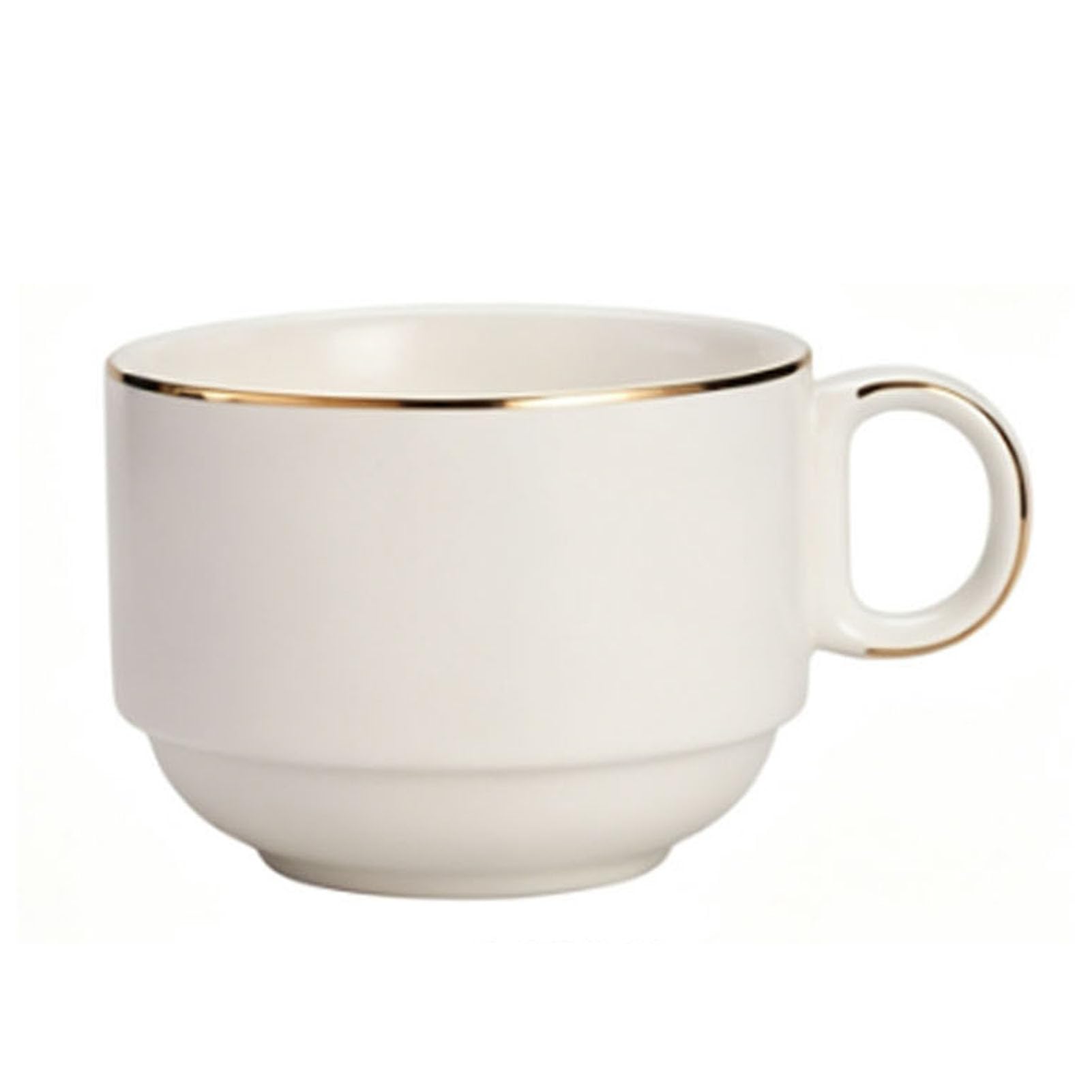 Juego de Tazas de Porcelana, Tazas de Café (WHITE)