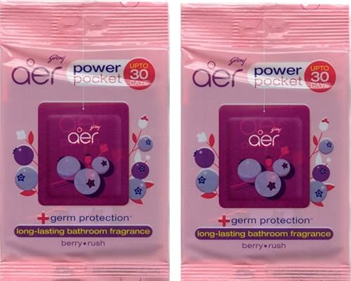 Godrej Aer Pocket Berry Rush (Pack Of 2)