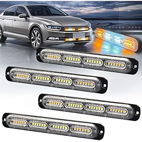 XTAUTO LED Emergency Strobe Light 4-Pack Cover