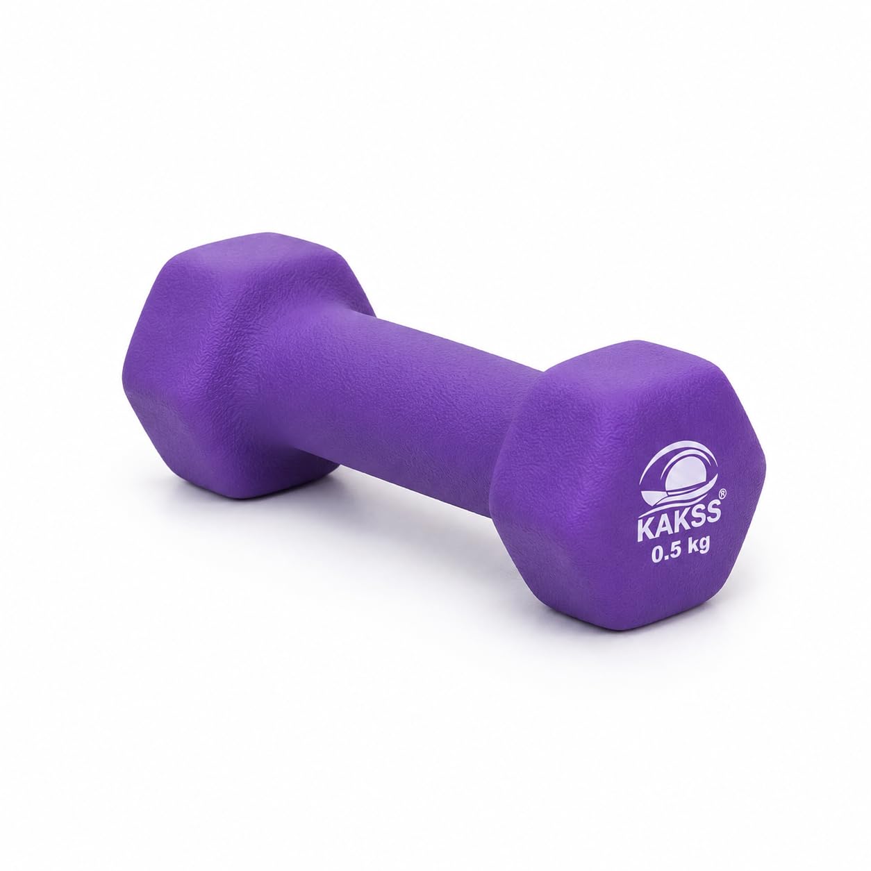 Kakss 6kg Neoprene Dumbbell Set with Stand -6