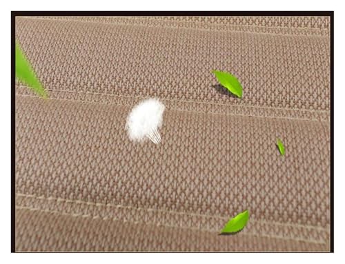 Coussin de siege auto haut de gamme en velours cafe pour VW CC