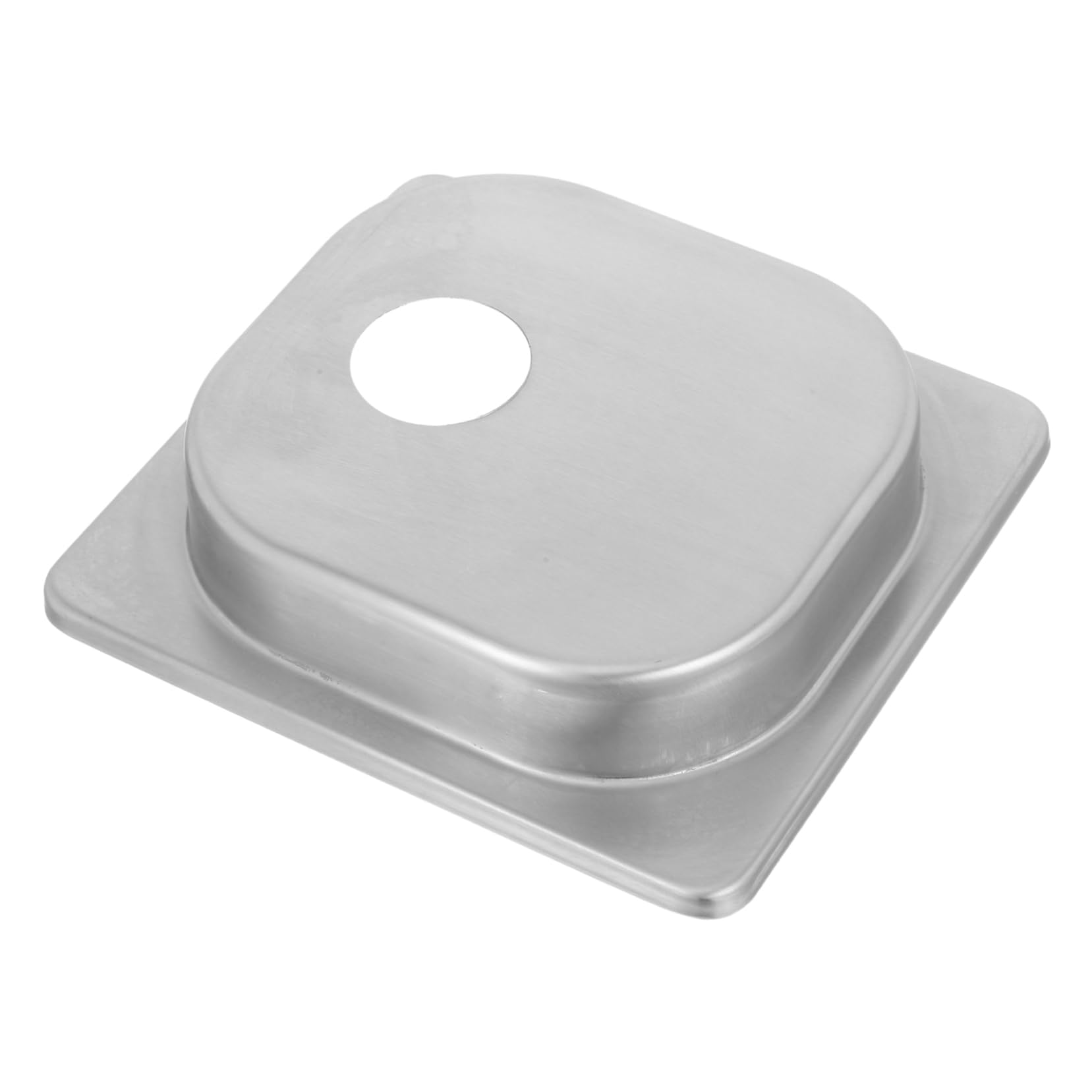 Cabilock Condiment Dispenser Lid: Heavy-duty Jam and Juice Pump Dispenser Metal Lid - Easy to Clean Refill Stainless Steel Cover for Cafes and Restaurants