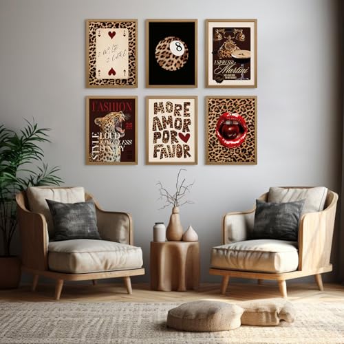 Impression sur toile léopard Tendy décor mural esthétique - 6