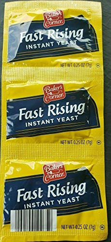 Rapid Rise Instant Fast Rising Yeast 1 Strip of...