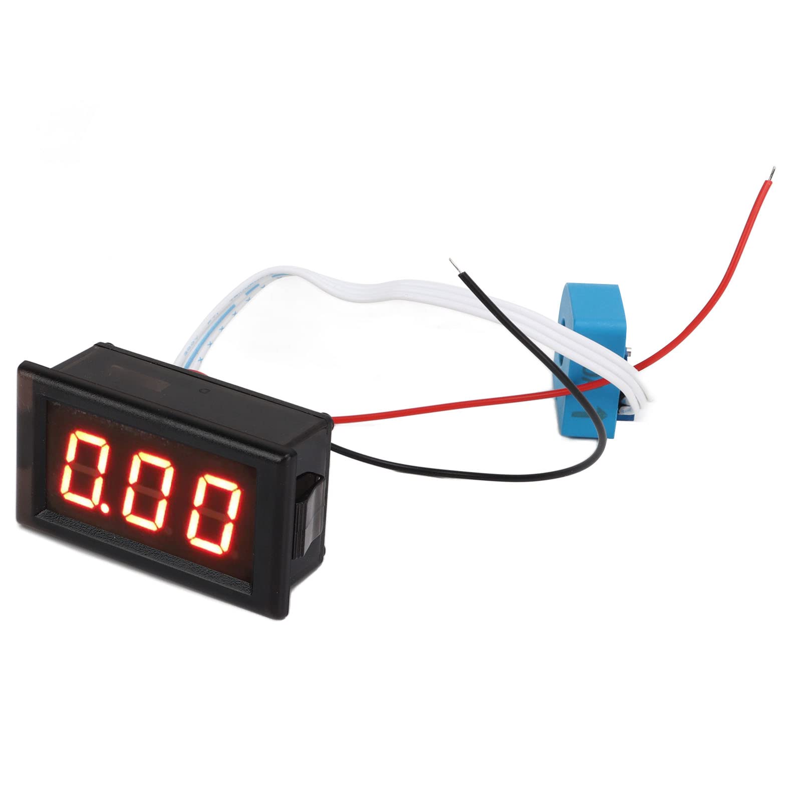 Mini Amperometro Digitale Misuratore di Corrente Amp Pannello Display a LED Amperometro con Sensore Hall LED Display Digitale 50A Misuratore di Corrente Ad Alta Precisione