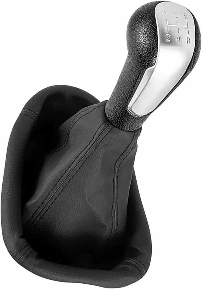 Gznbb Car Manual Gear Shift Knob Boot Cover Gaiter Lever Shifter Handle Stick, For Chevy For Spark M300 2011 2012 2013 2014 2015