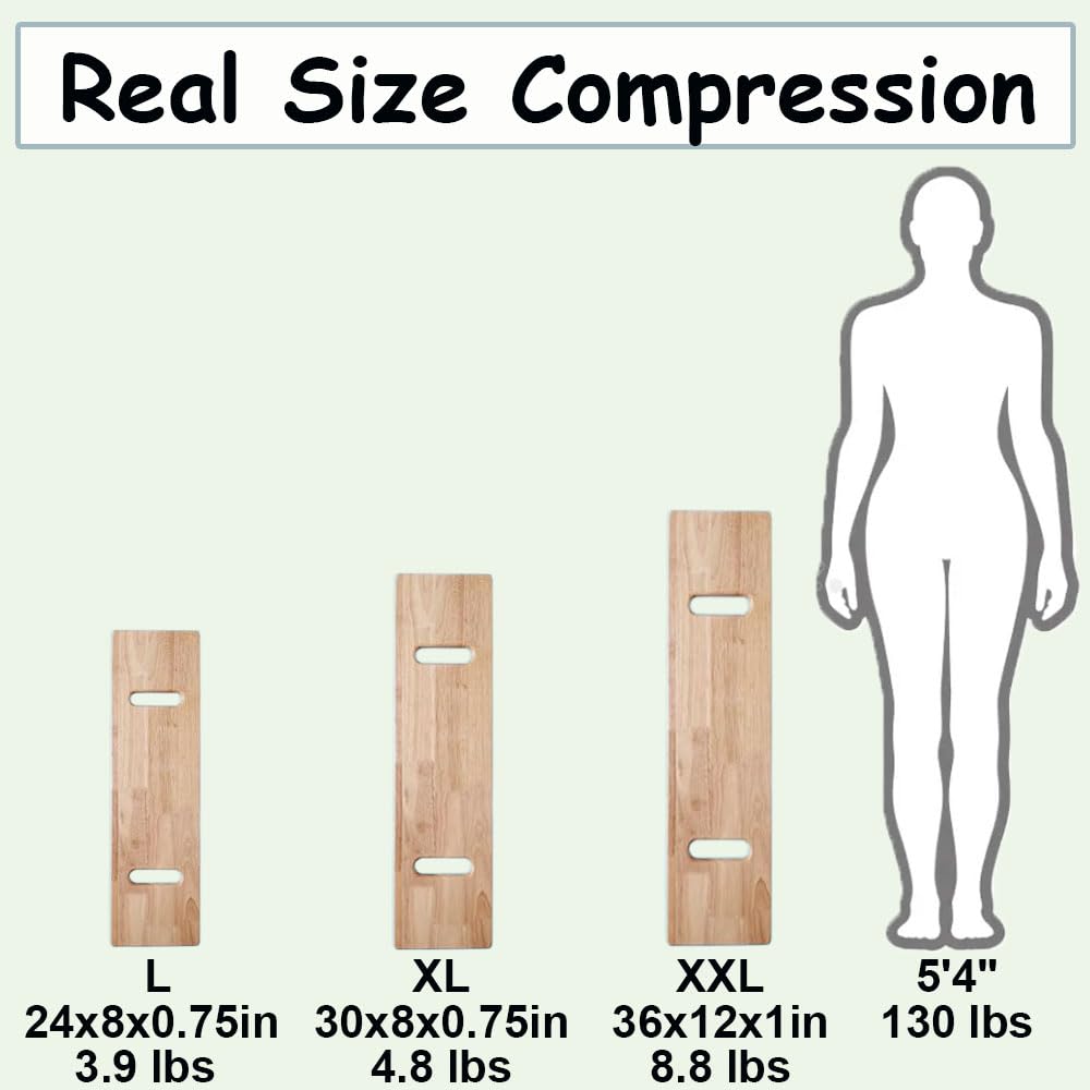 Urby Tabla de transferencia extra ancha y gruesa para transferir a silla de ruedas, cama o coche. Ideal para personas mayores, ancianos o pacientes de terapia física. XXL