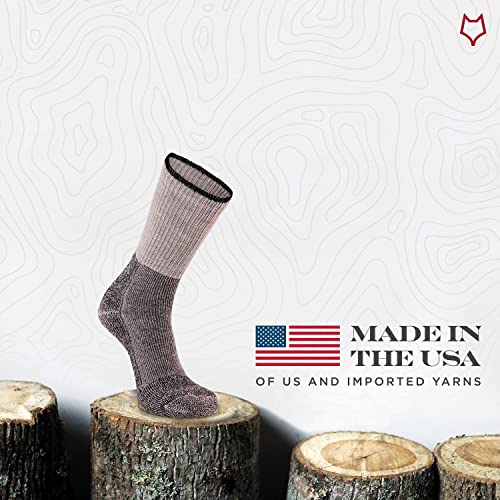 Fox River Wool Thermal Socks for Men Heavyweight Men’s Crew Socks Thermalined for Cold Weather Performance (2 Pack)2