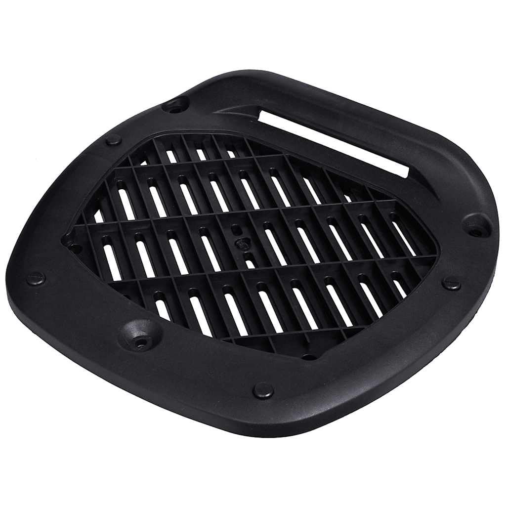 Top Case 72L Valise pour 2 Casques Bagages Moto avec Réflecteur Fermeture Rapide 59 x 43 x 31 cm Noir