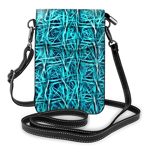Goxegag Cartera multifuncional de piel para teléfono móvil, bolso de hombro pequeño, bolso de viaje con correa ajustable, para mujeres extranjeras