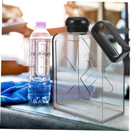 Bouteille d'eau plate avec poignée intégrée transportable