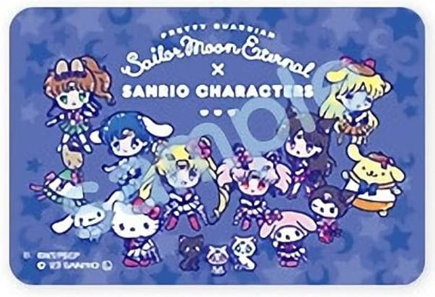 セーラームーン ダイカットステッカー セーラームーン』とサンリオキャラクターズが夢のコラボ！4枚