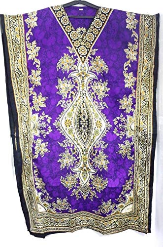 UNIQUE KAFTANS Kaftan Maxi Dress Long Size Loose Casual Boho Womens Caftan Kimono Sleeves2
