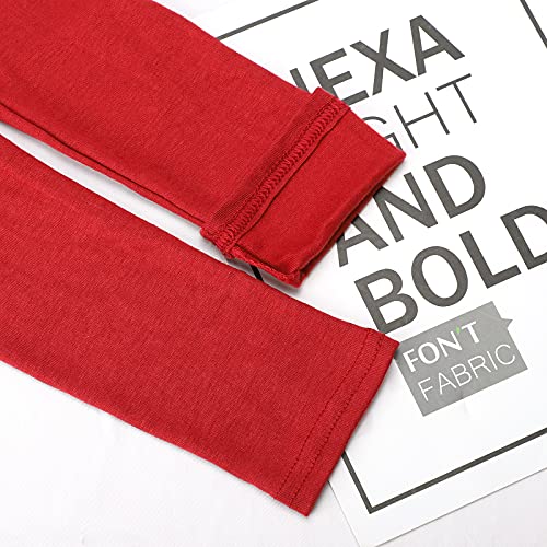 Image of KEREDA Girls Leggings Ruffle Skirt School Uniform Pants Kids Clothes