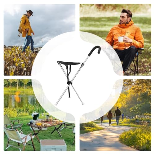 Bâton de chaise pliable Urban T pour randonnée et pauses urbaines