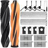 Set Accessori per Robot Aspirapolvere Dreame Aqua10 Ultra Roller Complete, Ricambio con 4 sacchetti per la polvere, 4 spazzole laterali, 4 filtri, 2 rulli di pulizia, 2 spazzola principale, 1 spazzola
