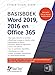 Produktbild Basisboek Word 2019, 2016 en Office 365