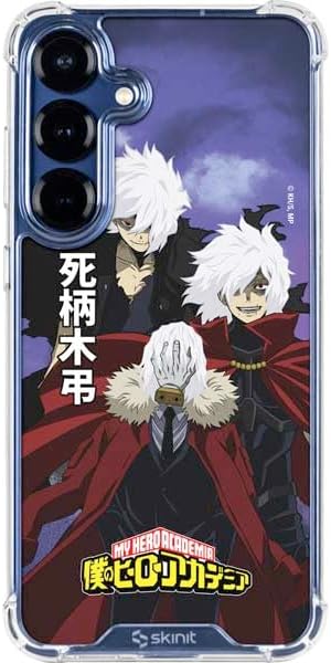 Skinit Clear Phone Case Compatible with Galaxy S25 - Officially Licensed My Hero Academia Tomuras Decay Season 6 Design