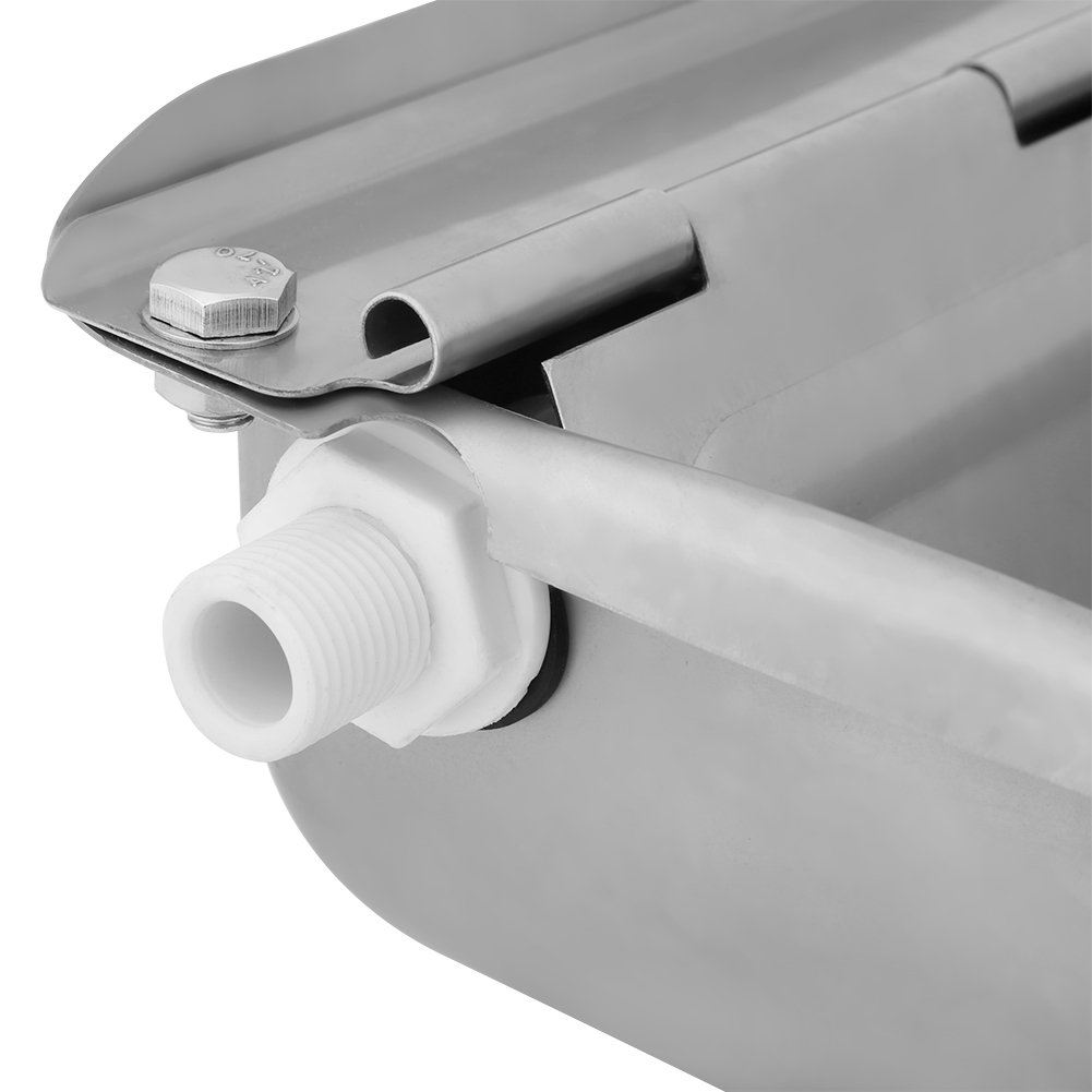 Estink Recipiente para Beber automático, Recipiente Duradero, Acero Inoxidable Resistente a la corrosión para Caballos, Cabras, ovejas, Ganado