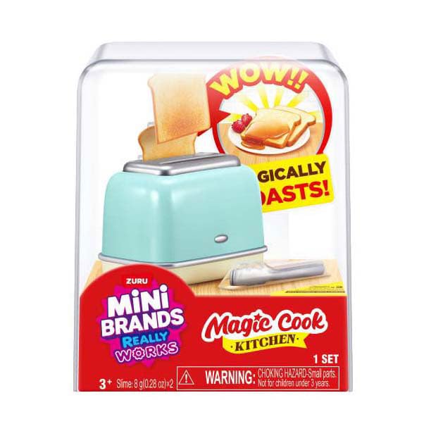 Zuru Tostadora de juguete mini cocina luz UV realmente funciona