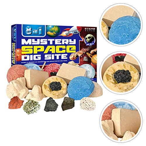 STOBOK 1 Kit de EscavaÃ§Ã£o de Pedras Preciosas para CrianÃ§as Kit de EscavaÃ§Ã£o de Pedras Preciosa