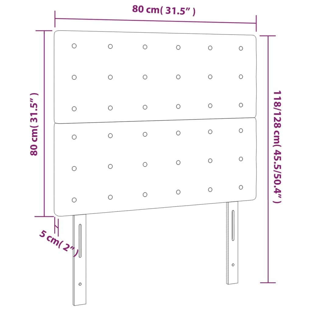 Cabecero de cama LED gris claro, 80 x 5 x 118/128 cm, altura ajustable con tiras USB RGB, cojín de tela resistente, cojín de pared moderno, adecuado para jóvenes y adultos en el dormitorio