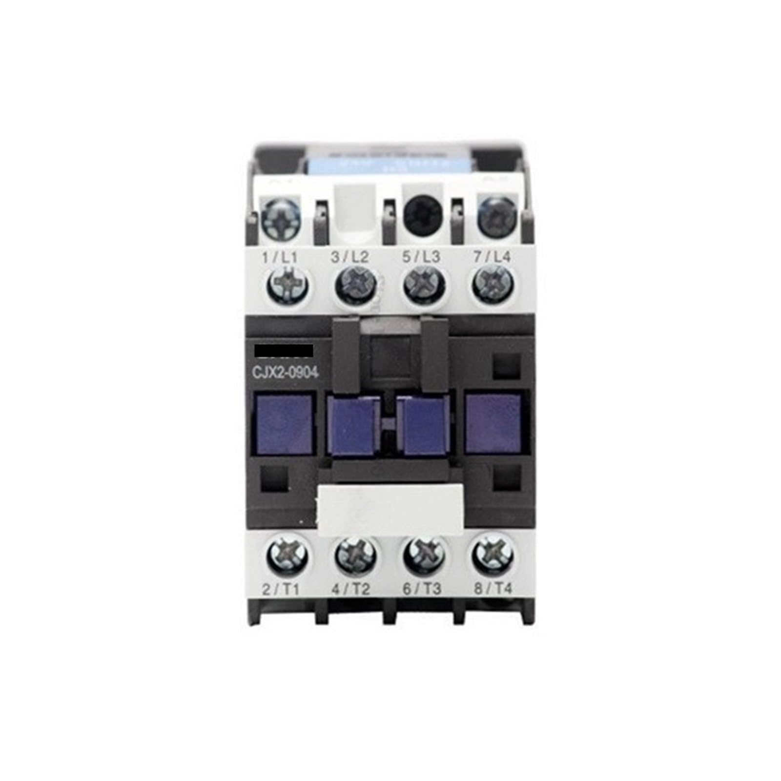 Contacteur rail DIN 110V commande de circuit 9A tétrapolaire CJX2