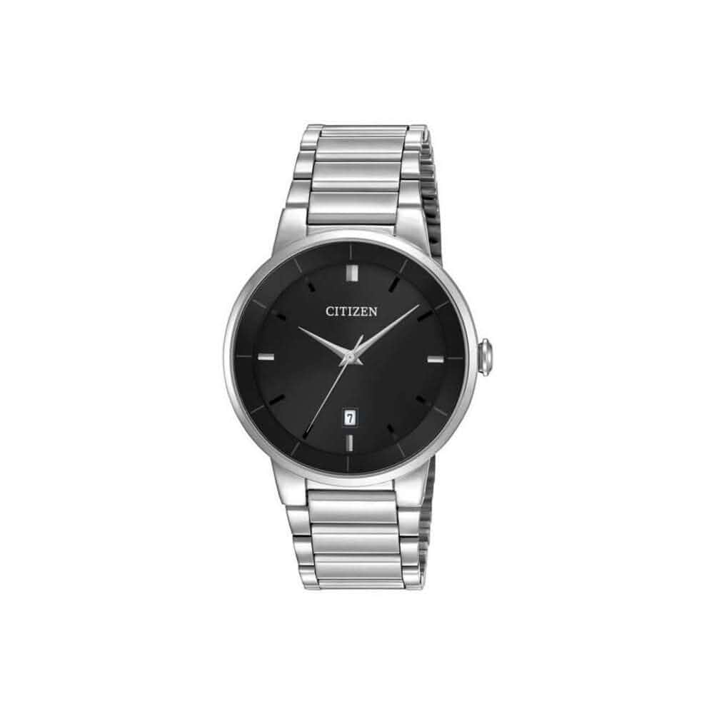 Citizen Quartz Mens Watch, Stainless Steel, Classic Stainless Steel