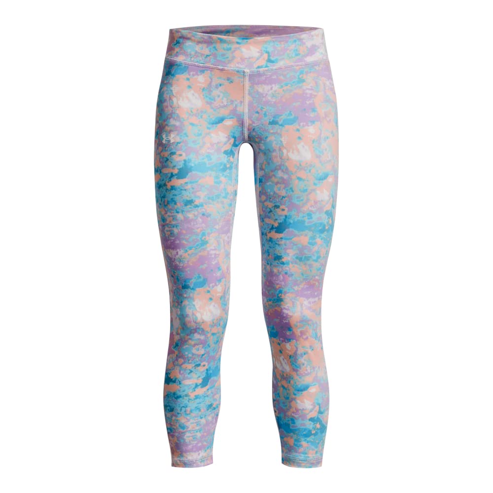 Under Armour Motion Printed Crop - Legginsy Dziewczynki