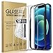 Produktbild Yastouay 3 Stück Panzer Schutz Glas für iPhone 12/12 Pro, Schutzfolie 6,1 Zoll, Full Screen Displayschutzfolie mit Positionierhilfe, 9H, 0.33mm HD Klar Folie, Kratzfest, Blasenfrei, Hülle Freundllich