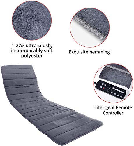 image for Comfier Massage Mat with Heat-10 Vibration Motors & 2 Heating pad with