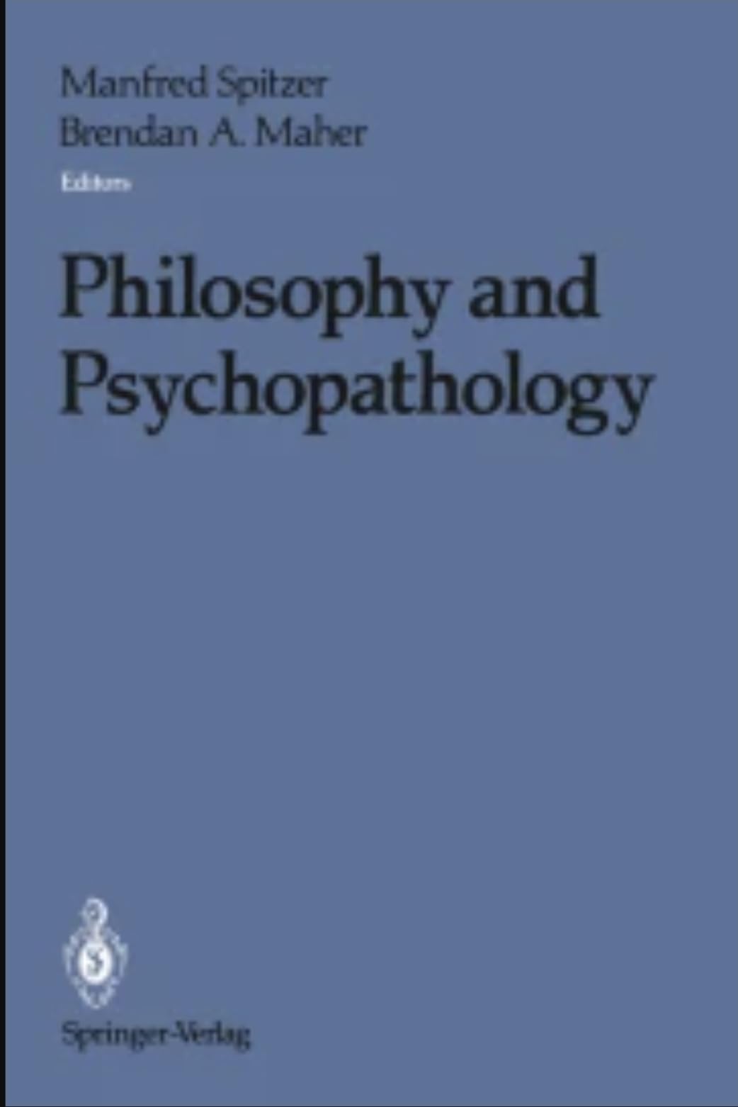 Buy Philosophy and Psychopathology — BookShops.in