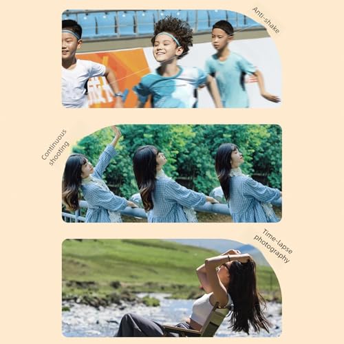 Appareil photo numérique pour adolescents débutants avec zoom puissant 18X - 5