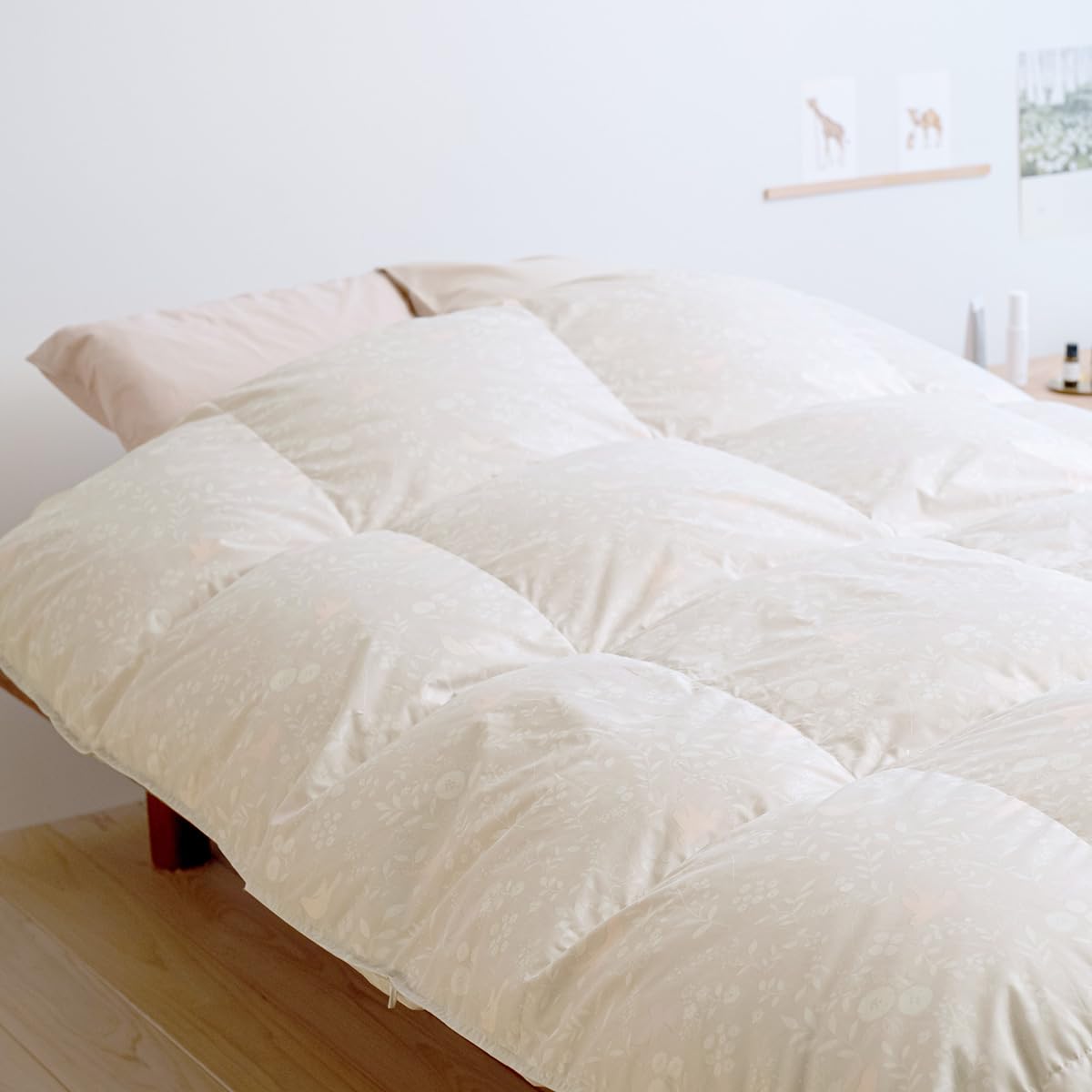 Amazon｜羽毛布団 西川 シングル エコ ダウン90% 大増量1.3kg 日本製