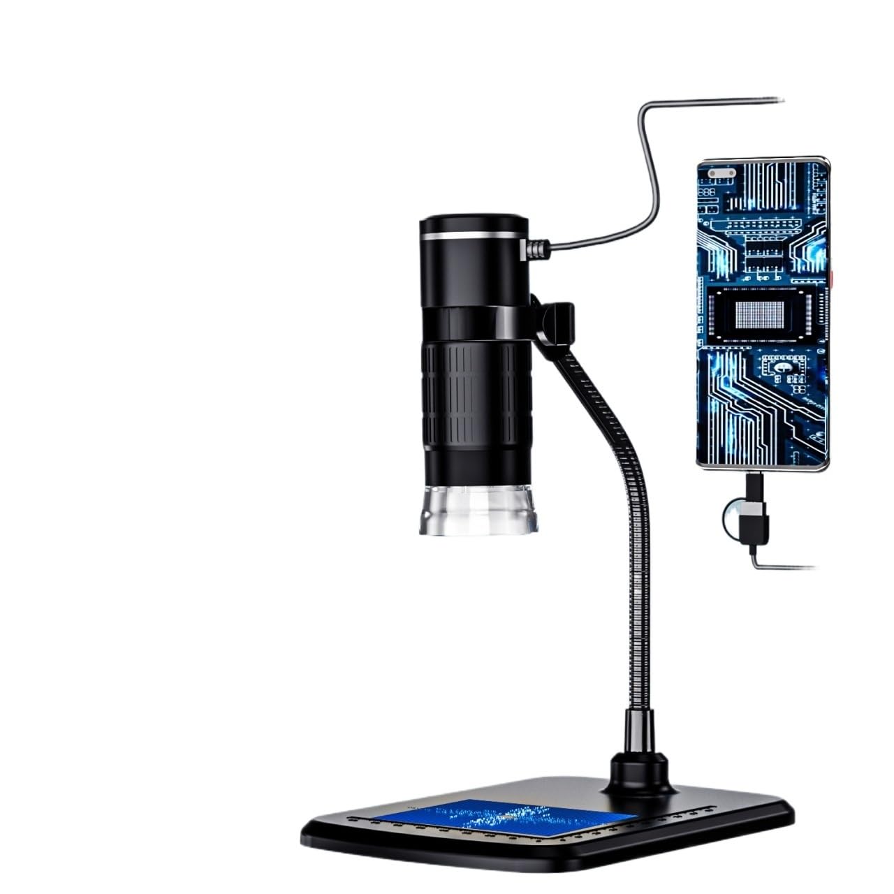 Mikroskop cyfrowy Przenośny mikroskop cyfrowy 3 w 1 USB do telefonów komórkowych Profesjonalny mikroskop do naprawy telefonów komórkowych