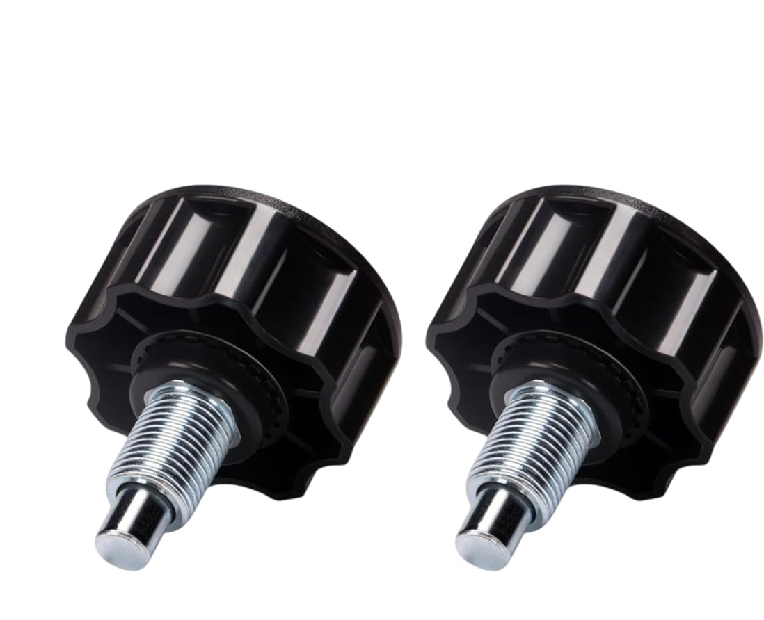 ABSSports 2 Pcs Universal Pop Pin Knob Screw Replacement Parts for Gym Machines. Weight Lifting Bar-picture-30