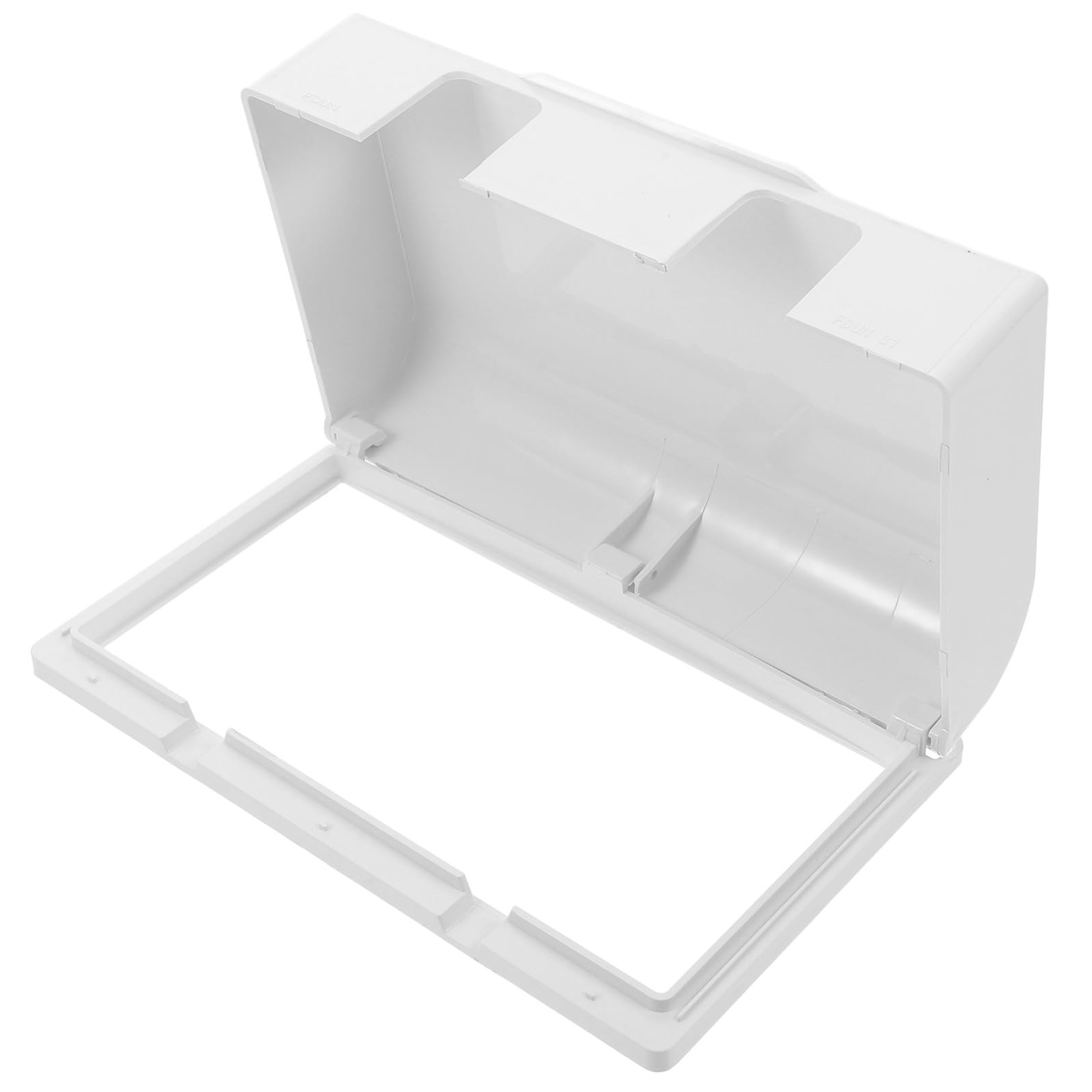 Elettrica Installazione Esterno da Coperchio Presa e per Bianco Plastica Adesiva Pratica Semplice Protezione Prese Esterne Outdoor