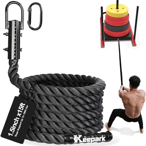 Keepark Sled Pull Rope 15FT