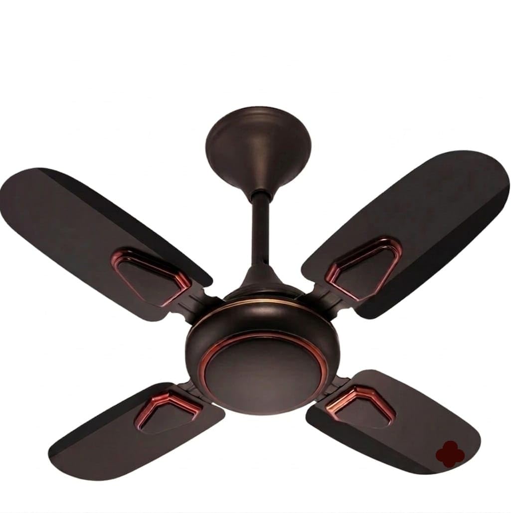 VERTEX air 001 with 2 Year Warranty 600 mm Ceiling Fan (5 Star | Brown | Pack of 1)-image-5