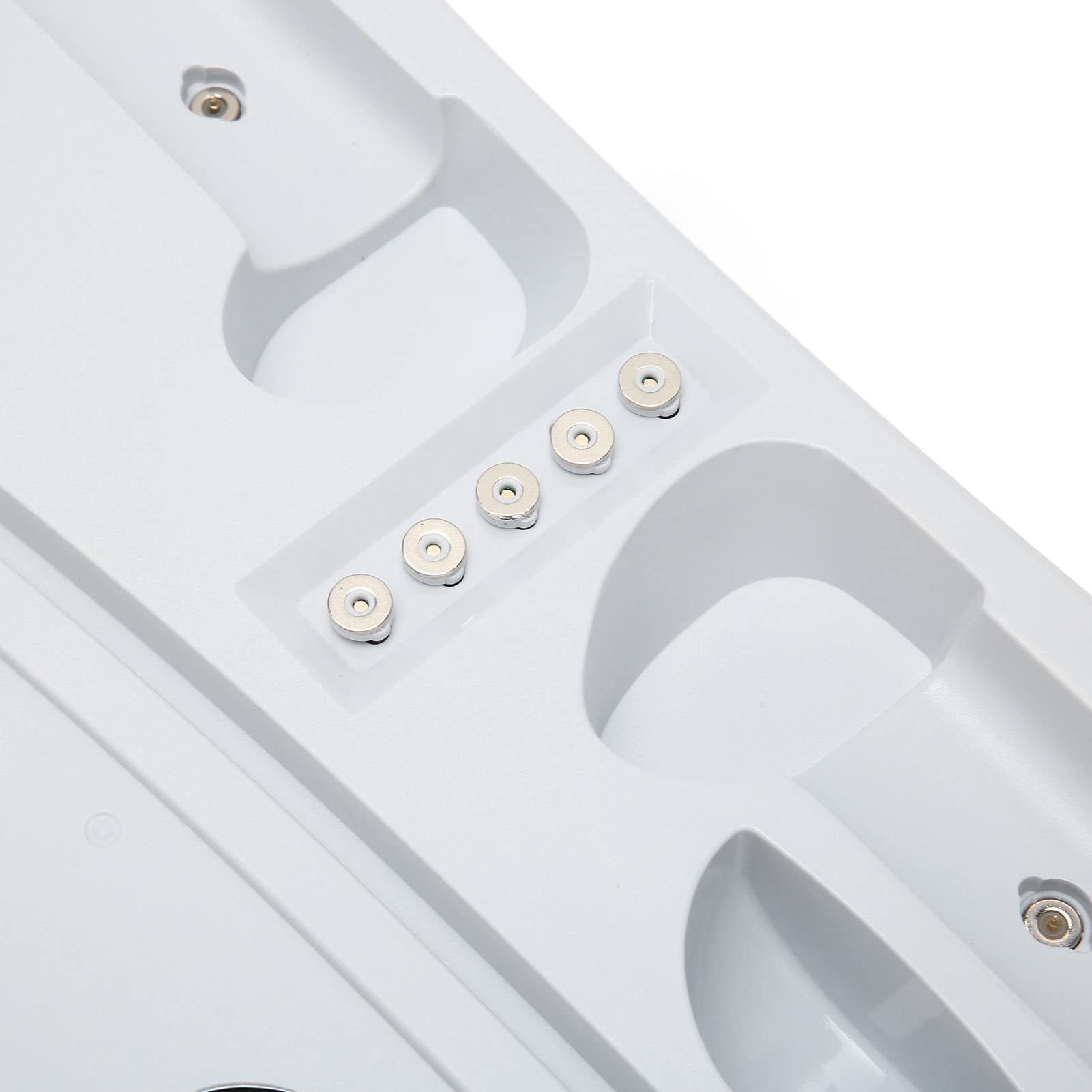 Naroote Soporte de Refrigeración, Estación de Carga Multifunción, Soporte de Carga con Ventiladores de Refrigeración Duales e Indicadores LED, Ideal para Consola y Accesorios PS VR2