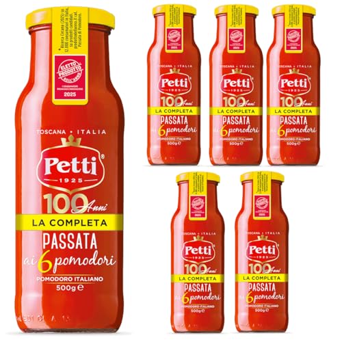 Petti La Completa - Passata ai 6 Pomodori 500g (Confezione da 6)