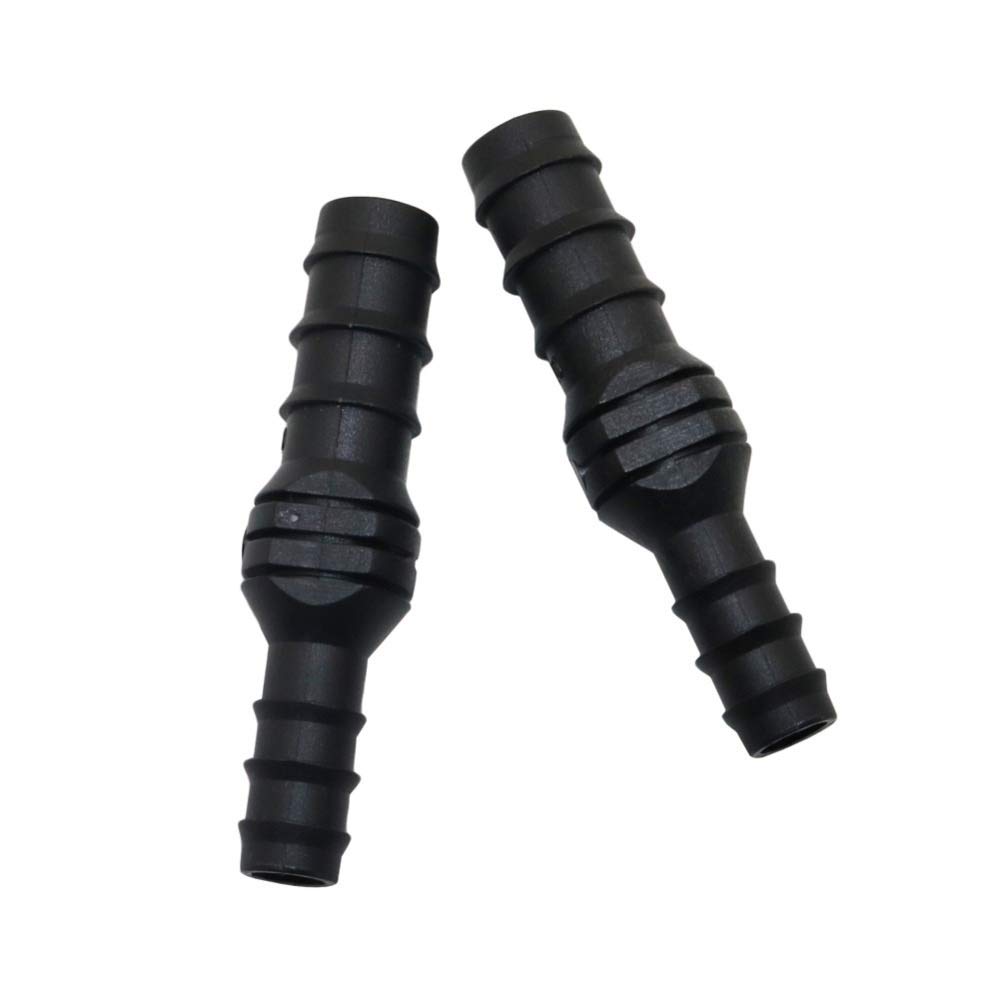 Connettore per tubi per tubi orticolari industrial 16 millimetri Discussione Blocco Connettore del tubo flessibile gomito da 90 gradi Giunto for tubi'acqua Drip Tape for effetto serra Agricoltura irri