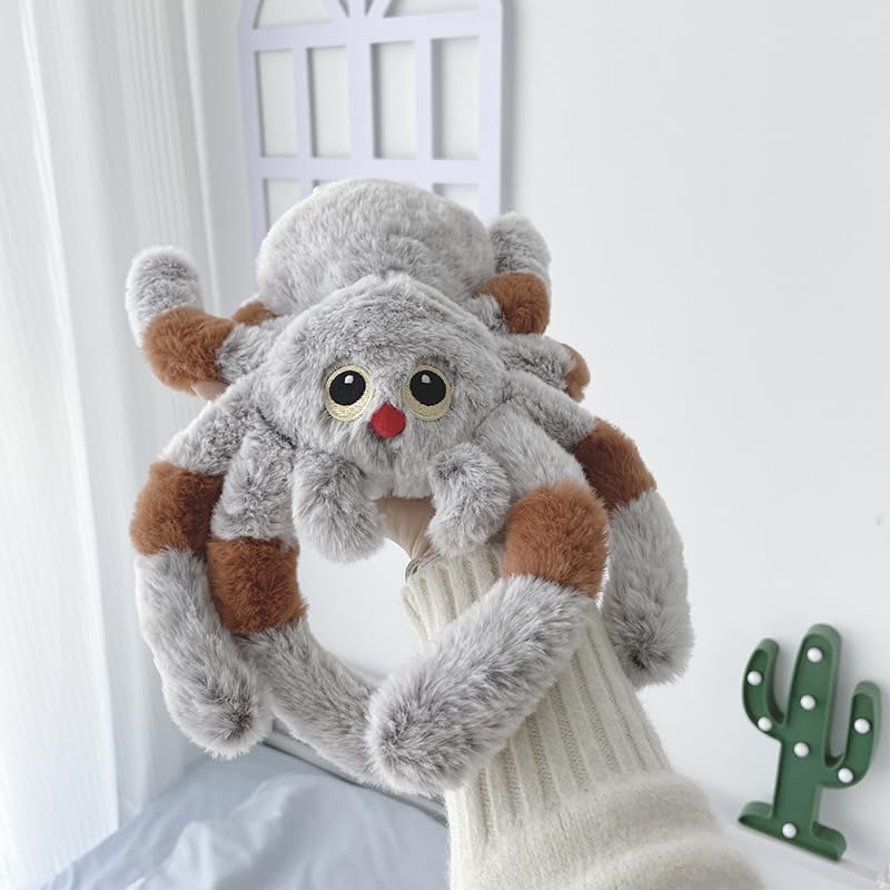 RosyFate Ragno Halloween, Ragno Gigante Peluche 75cm, Ragno Decorazione, Spider Halloween, Decorazione di Halloween Festa
