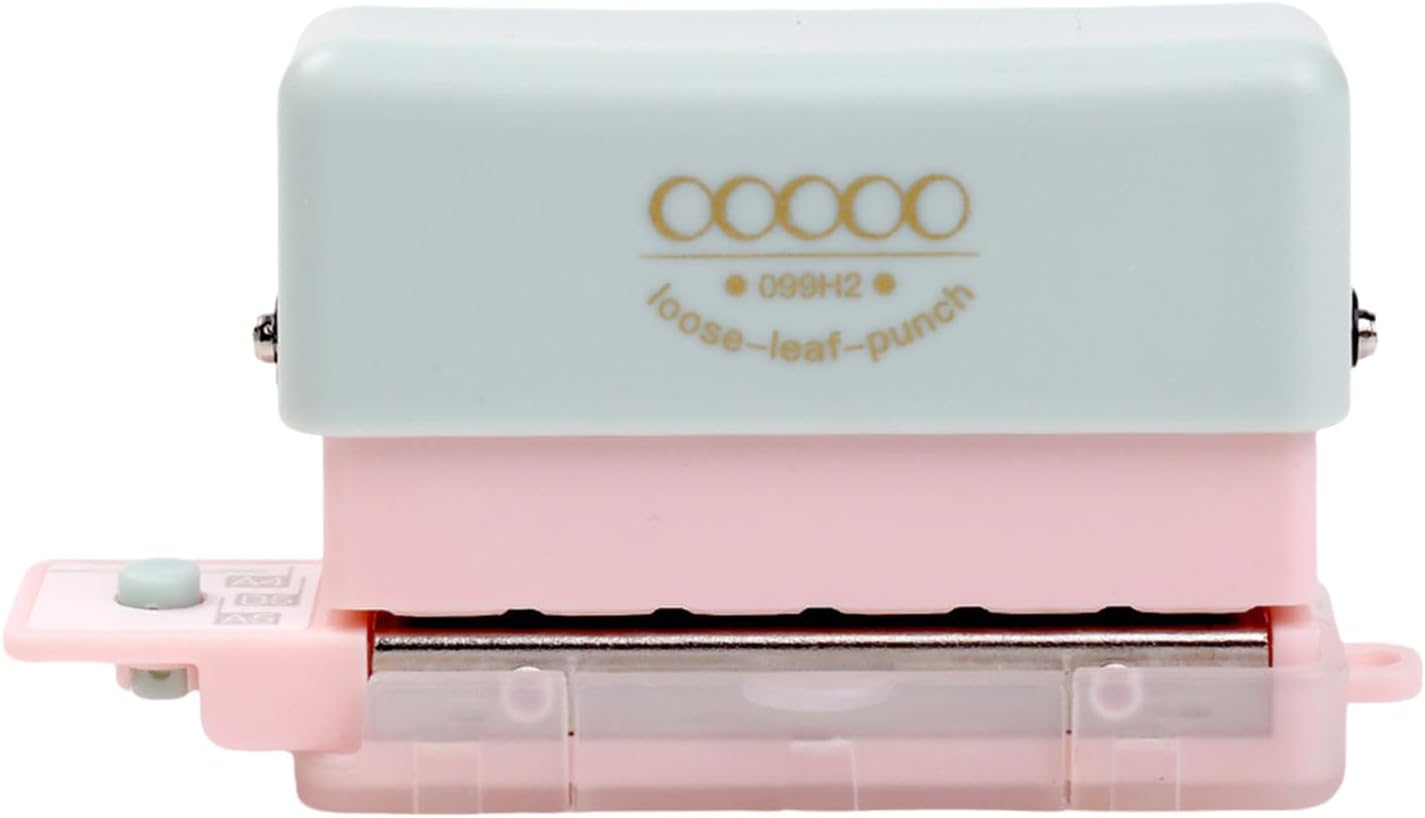 Punching Machine Portable 5 Hole Puncher Manual Puncher Paper Punched Office School Supplies