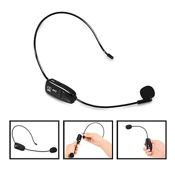 Amazon | ミニマイク Bewinner ヘッドセットマイク 2.4G